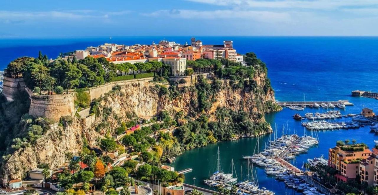Apartamento Luxurious Flat At 5 Min By Walk To Monaco, Free Parking And Sea View Beausoleil Exterior foto